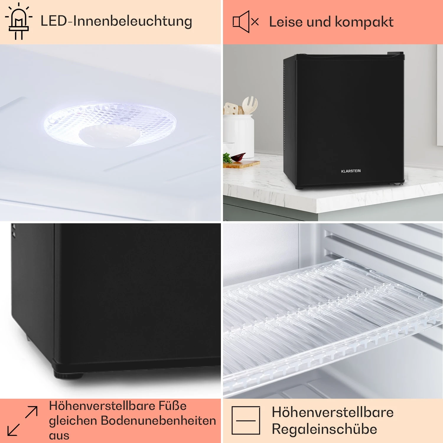 Happy Hour Minibar 5-15°C EEK G 25dB LED-Licht 5 Happy Hour Minibar 5-15°C EEK G 25dB LED-Licht – Bild 5