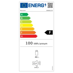 Minibar-Kühlschrank 50L1-SG -Küchenzubehör Verkaufsgeschäft 10006674 energy label