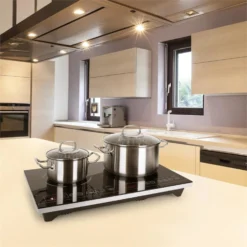 VariCook XL Doppel-Induktions-Kochfeld 3100W Timer 240°C Touch -Küchenzubehör Verkaufsgeschäft 10012197 yy 0003 titel Klarstein VariCook XL Doppel Induktions Kochfeld