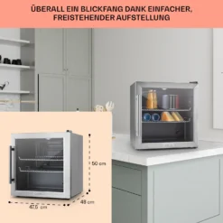 Beersafe L Kühlschrank 47 Liter 2 Böden Panoramaglastür Edelstahl 12 Beersafe L Kühlschrank 47 Liter 2 Böden Panoramaglastür Edelstahl -Küchenzubehör Verkaufsgeschäft 10027671 DE 0006 usp