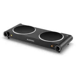 Captain Cook² Doppel-Kochplatte Infrarot 2400W Edelstahl Schwarz 11 Captain Cook² Doppel-Kochplatte Infrarot 2400W Edelstahl Schwarz -Küchenzubehör Verkaufsgeschäft 10027877 yy 0006 titel Klarstein Captain Cook Doppel Kochplatte