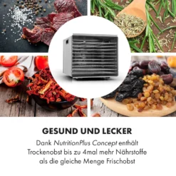 Fruit Jerky Steel 10 Dörrautomat 10 Etagen 1000 W Fläche: 1,5 M² Timer 12 Fruit Jerky Steel 10 Dörrautomat 10 Etagen 1000 W Fläche: 1,5 M² Timer -Küchenzubehör Verkaufsgeschäft 10028437 de 0005 logo