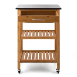 Tennessee Servierwagen Küchenwagen 4 Etagen Holz Granit Mobil -Küchenzubehör Verkaufsgeschäft 10028590 uk 0003 detail