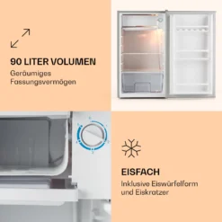 Alleinversorger Kühlschrank 91 Liter 2 Ebenen Thermostat Eisfach -Küchenzubehör Verkaufsgeschäft 10030524 de 0003 logo