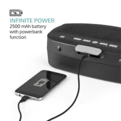 Picknicker Trolley Music Cooler 36l Trolley-Kühlbox BT-Lautsprecher -Küchenzubehör Verkaufsgeschäft 10031527 yy 0007 logo auna Picknicker Trolley Music Cooler Kuehlbox grau reedit