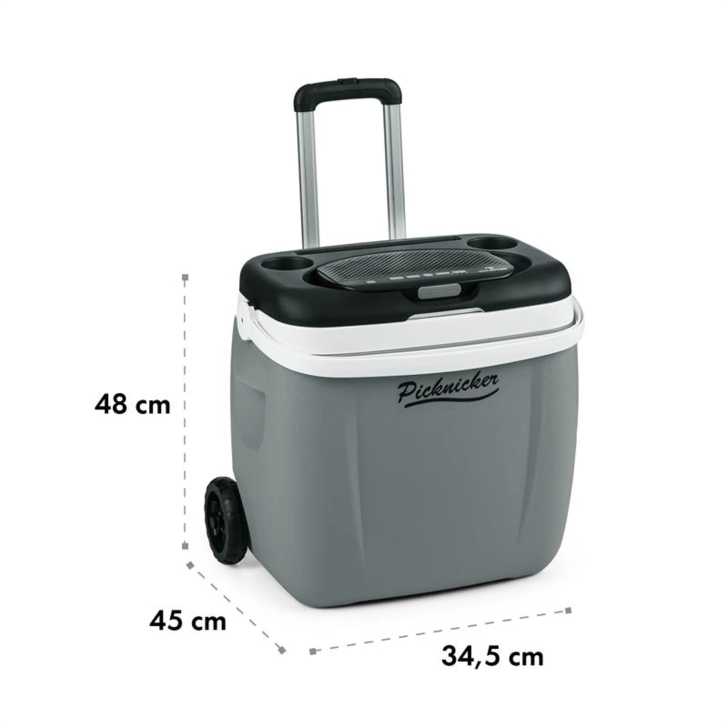 Picknicker Trolley Music Cooler 36l Trolley-Kühlbox BT-Lautsprecher – Bild 9