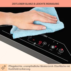 Deejay Freizonen-Induktionskochfeld 3500 W Glaskeramik Touch Schwarz 16 Deejay Freizonen-Induktionskochfeld 3500 W Glaskeramik Touch Schwarz -Küchenzubehör Verkaufsgeschäft 10031633 de 0008 usp