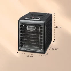 Fruit Jerky Plus 9 Dörrautomat Timer 9 Ablagen 600-700 W 35-70 °C 9 Fruit Jerky Plus 9 Dörrautomat Timer 9 Ablagen 600-700 W 35-70 °C -Küchenzubehör Verkaufsgeschäft 10031936 yy 0005 logo