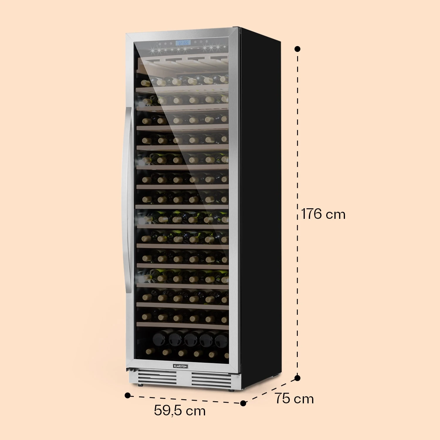 Vinovilla Grande 165 Built-in Uno Weinkühlschrank 425l 165Fl. Glastür 7 Vinovilla Grande 165 Built-in Uno Weinkühlschrank 425l 165Fl. Glastür – Bild 7