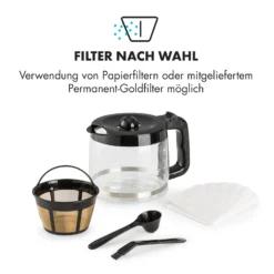 Aromatica X Kaffeemaschine Mahlwerk Glaskanne Aroma+ Edelstahl -Küchenzubehör Verkaufsgeschäft 10032102 de 0008 logo