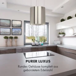 Barett Inselabzugshaube Ø35cm Umluft 558 M³/h LED Aktivkohlefilter -Küchenzubehör Verkaufsgeschäft 10032301 de 0004 logo