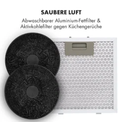 Barett Inselabzugshaube Ø35cm Umluft 558 M³/h LED Aktivkohlefilter -Küchenzubehör Verkaufsgeschäft 10032301 de 0005 logo