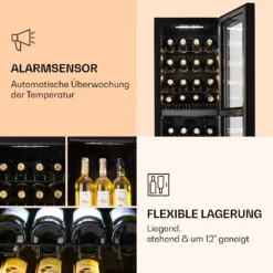 Shiraz 39 Duo Weinkühlschrank 2 Zonen 105l 39 Flaschen 14 Shiraz 39 Duo Weinkühlschrank 2 Zonen 105l 39 Flaschen -Küchenzubehör Verkaufsgeschäft 10032661 de 0006 logo