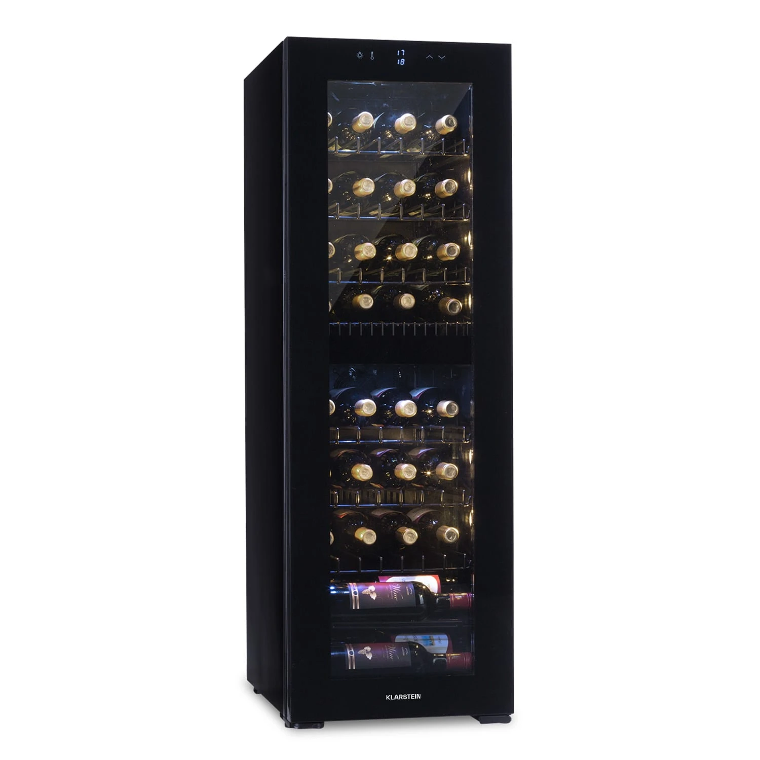 Shiraz 39 Duo Weinkühlschrank 2 Zonen 105l 39 Flaschen 1 Shiraz 39 Duo Weinkühlschrank 2 Zonen 105l 39 Flaschen
