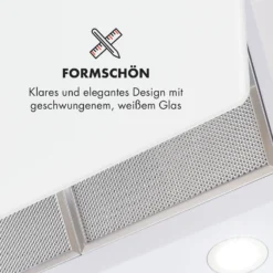 Annabelle 60 Dunstabzugshaube Glas 595 M³/h Touch-Armatur Weiß -Küchenzubehör Verkaufsgeschäft 10032684 de 0008 logo