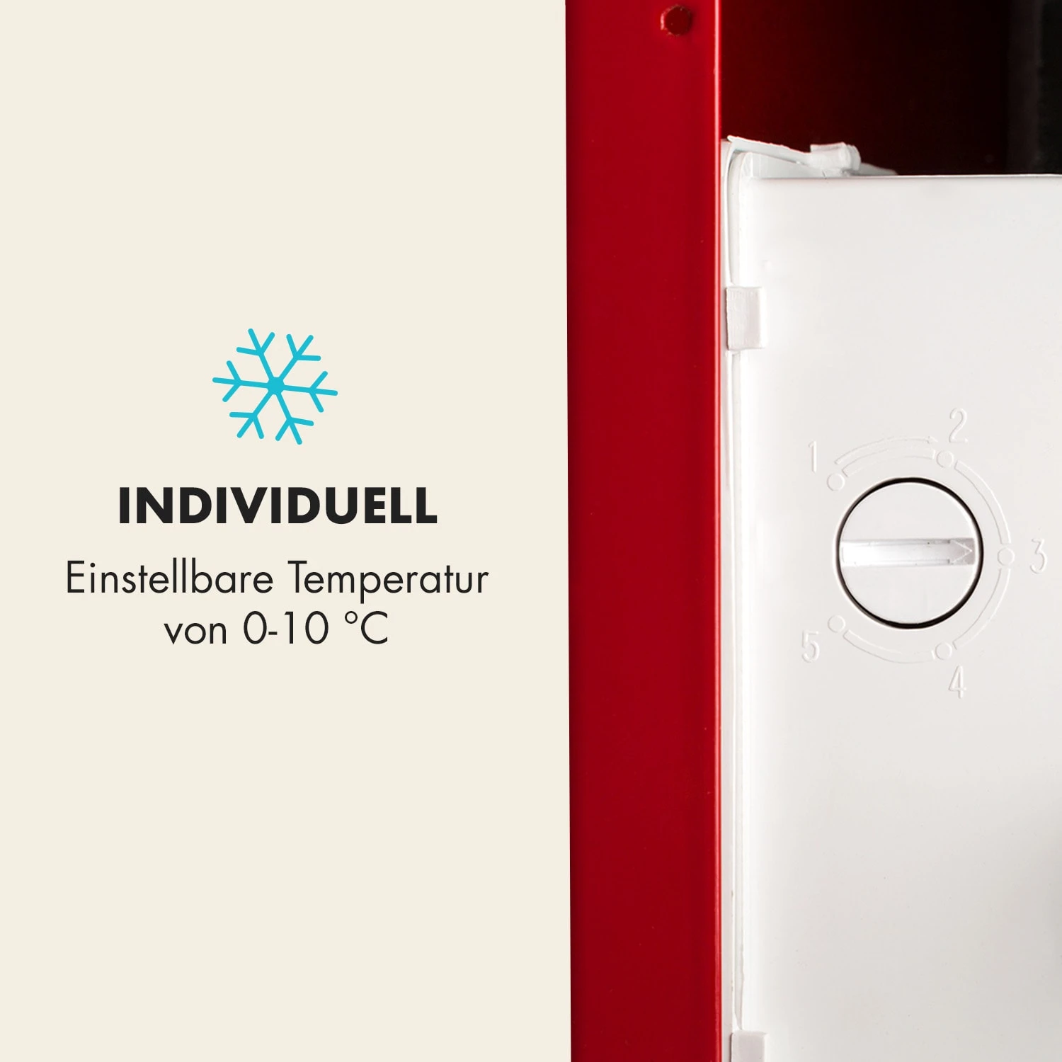 PopLife Getränkekühler Kühlschrank 0-10°C Retro-Design 7 PopLife Getränkekühler Kühlschrank 0-10°C Retro-Design – Bild 7