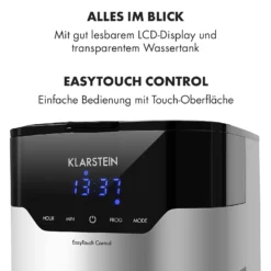 Kaffeemaschine Arabica 800W EasyTouch Control Silber/schwarz -Küchenzubehör Verkaufsgeschäft 10032772 de 0005 logo
