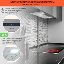 Paolo Dunstabzugshaube Einbau 52,5 Cm EEK: A 593 M³/h LED Touch -Küchenzubehör Verkaufsgeschäft 10032841 de 0004 usp