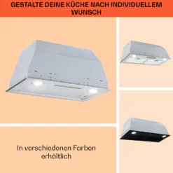 Paolo Dunstabzugshaube Einbau 52,5 Cm EEK: A 593 M³/h LED Touch -Küchenzubehör Verkaufsgeschäft 10032841 de 0008 usp