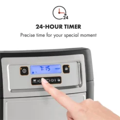 Aromatica II Duo Kaffeemaschine, Integriertes Mahlwerk, 1,25 L Silber -Küchenzubehör Verkaufsgeschäft 10032865 yy 0005 logo Klarstein Aromatica II Duo Kaffeemaschine schwarz