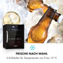 Beersafe XL Onyx Kühlschrank 60 Liter 4 Böden Panoramaglastür -Küchenzubehör Verkaufsgeschäft 10032871 de 0005 logo