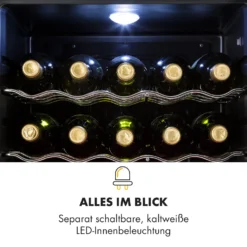 Beersafe XL Onyx Kühlschrank 60 Liter 4 Böden Panoramaglastür -Küchenzubehör Verkaufsgeschäft 10032871 de 0006 logo