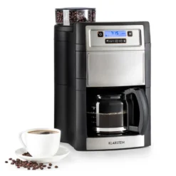 Aromatica II Kaffeemaschine, Mahlwerk, 1,25 L, Silber
