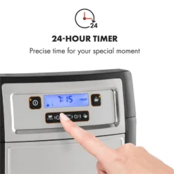 Aromatica II Kaffeemaschine, Mahlwerk, 1,25 L, Silber -Küchenzubehör Verkaufsgeschäft 10032872 yy 0005 logo Klarstein Aromatica II Kaffeemaschine silber