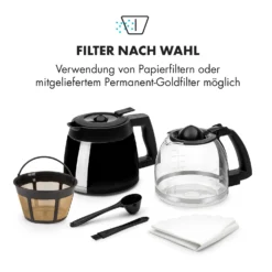 Aromatica II Set Kaffeemaschine, Mahlwerk, 1,25 L, Schwarz 14 Aromatica II Set Kaffeemaschine, Mahlwerk, 1,25 L, Schwarz -Küchenzubehör Verkaufsgeschäft 10032874 de 0004 logo