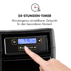 Aromatica II Set Kaffeemaschine, Mahlwerk, 1,25 L, Schwarz 15 Aromatica II Set Kaffeemaschine, Mahlwerk, 1,25 L, Schwarz -Küchenzubehör Verkaufsgeschäft 10032874 de 0005 logo