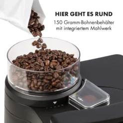 Aromatica II Set Kaffeemaschine, Mahlwerk, 1,25 L, Schwarz 18 Aromatica II Set Kaffeemaschine, Mahlwerk, 1,25 L, Schwarz -Küchenzubehör Verkaufsgeschäft 10032874 de 0008 logo