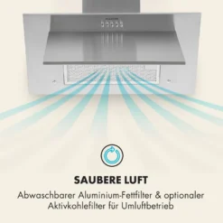 Athena Dunstabzugshaube 60cm Abluft: 350 M³/h LED Edelstahl -Küchenzubehör Verkaufsgeschäft 10032904 de 0004 logo
