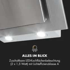 Athena Dunstabzugshaube 60cm Abluft: 350 M³/h LED Edelstahl -Küchenzubehör Verkaufsgeschäft 10032904 de 0007 logo