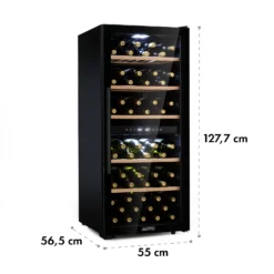 Barossa 102 Duo Weinkühlschrank 102 Fl 226 Ltr 2 Zonen Touch-Steuerung -Küchenzubehör Verkaufsgeschäft 10032921 yy 0009 logo