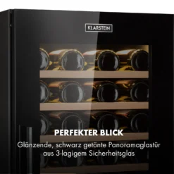 Barossa 77 Duo Weinkühlschrank 2 Zonen 191 L 77 Fl. Touch LED Schwarz -Küchenzubehör Verkaufsgeschäft 10032963 de 0007 logo