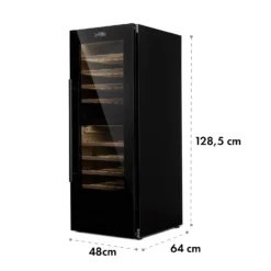 Barossa 77 Duo Weinkühlschrank 2 Zonen 191 L 77 Fl. Touch LED Schwarz -Küchenzubehör Verkaufsgeschäft 10032963 yy 0009 logo