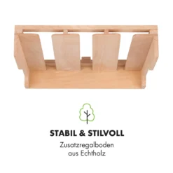 Barossa 77D Weinglas-Regal Zubehör Regalboden Für Weingläser Echtholz -Küchenzubehör Verkaufsgeschäft 10032964 de 0004 logo