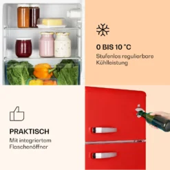 Irene Kühl- & Gefrierkombination 85 Liter Retro-Design -Küchenzubehör Verkaufsgeschäft 10032980 de 0003 logo