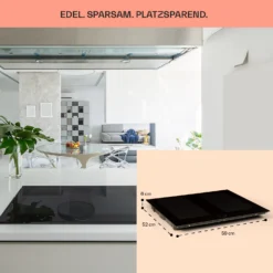 Delicatessa 60 Einbaukochfeld Induktion 4 Zonen 7000W Glaskeramik 13 Delicatessa 60 Einbaukochfeld Induktion 4 Zonen 7000W Glaskeramik -Küchenzubehör Verkaufsgeschäft 10033021 de 0006 usp