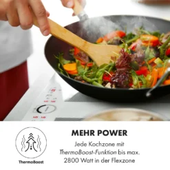 Delicatessa 60 Induktionskochfeld 4 Zonen 7000W Timer Weiß -Küchenzubehör Verkaufsgeschäft 10033027 de 0007 logo