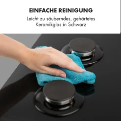Ignito 5 Zonen Gaskochfeld 5-flammig Sabaf-Brenner Glaskeramik Schwarz 16 Ignito 5 Zonen Gaskochfeld 5-flammig Sabaf-Brenner Glaskeramik Schwarz -Küchenzubehör Verkaufsgeschäft 10033133 de 0008 logo