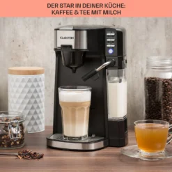 Baristomat 2-in-1-Heißgetränkeautomat Kaffee Tee Milchschaum 11 Baristomat 2-in-1-Heißgetränkeautomat Kaffee Tee Milchschaum -Küchenzubehör Verkaufsgeschäft 10033138 de 0004 usp