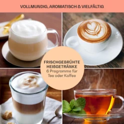 Baristomat 2-in-1-Heißgetränkeautomat Kaffee Tee Milchschaum 14 Baristomat 2-in-1-Heißgetränkeautomat Kaffee Tee Milchschaum -Küchenzubehör Verkaufsgeschäft 10033138 de 0007 usp