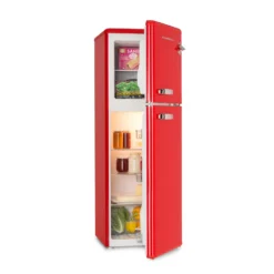 Audrey Kühl- & Gefrierkombination 97l/39l Retro-Look 2 Böden