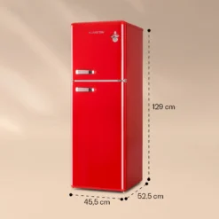 Audrey Kühl- & Gefrierkombination 97l/39l Retro-Look 2 Böden -Küchenzubehör Verkaufsgeschäft 10033193 yy 0007 logo