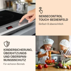 MisterCook Duo Kochplatte Infrarot 3000W 90-650°C Abschalttimer -Küchenzubehör Verkaufsgeschäft 10033283 de 0004 logo