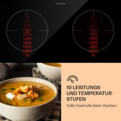 MisterCook Duo Kochplatte Infrarot 3000W 90-650°C Abschalttimer -Küchenzubehör Verkaufsgeschäft 10033283 de 0005 logo