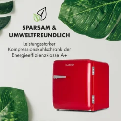 Audrey Mini Retro-Kühlschrank 48l 2 Ebenen -Küchenzubehör Verkaufsgeschäft 10033345 de 0005 logo
