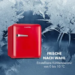 Audrey Mini Retro-Kühlschrank 48l 2 Ebenen -Küchenzubehör Verkaufsgeschäft 10033345 de 0008 logo