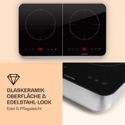 InnoChef Induktionskochfeld 3400W Touch Control Glaskeramik 8 InnoChef Induktionskochfeld 3400W Touch Control Glaskeramik -Küchenzubehör Verkaufsgeschäft 10033593 de 0003 logo